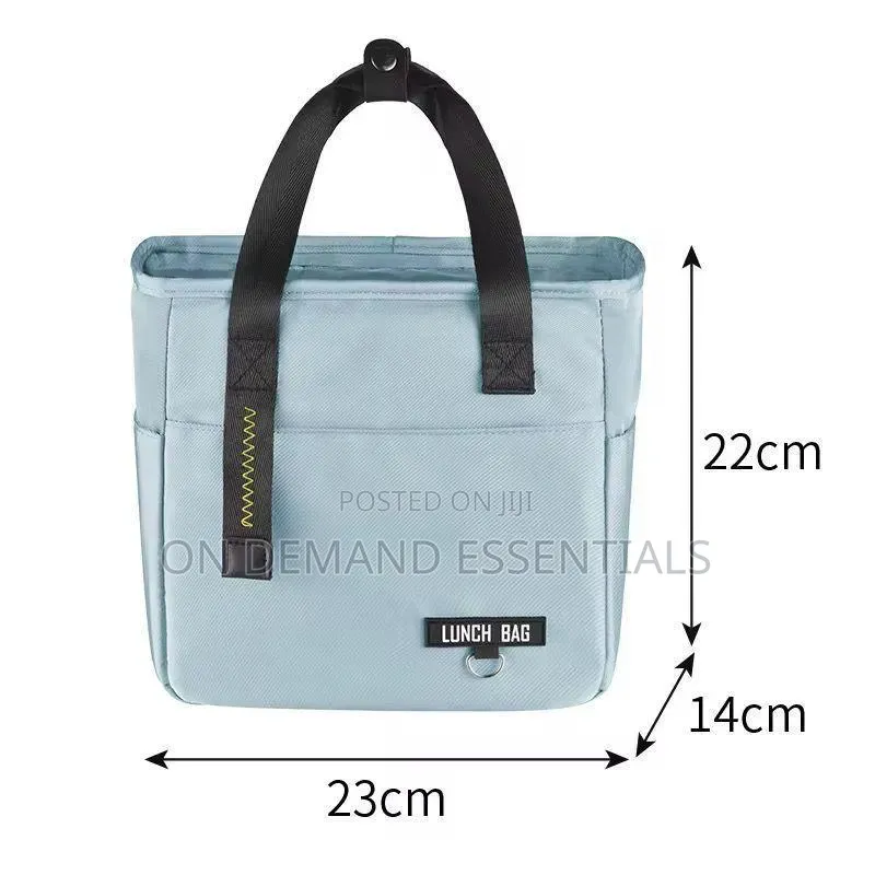 EPE Foam Large Capacity Thermal/Cool Insulated Lunch Lag With Zipper
