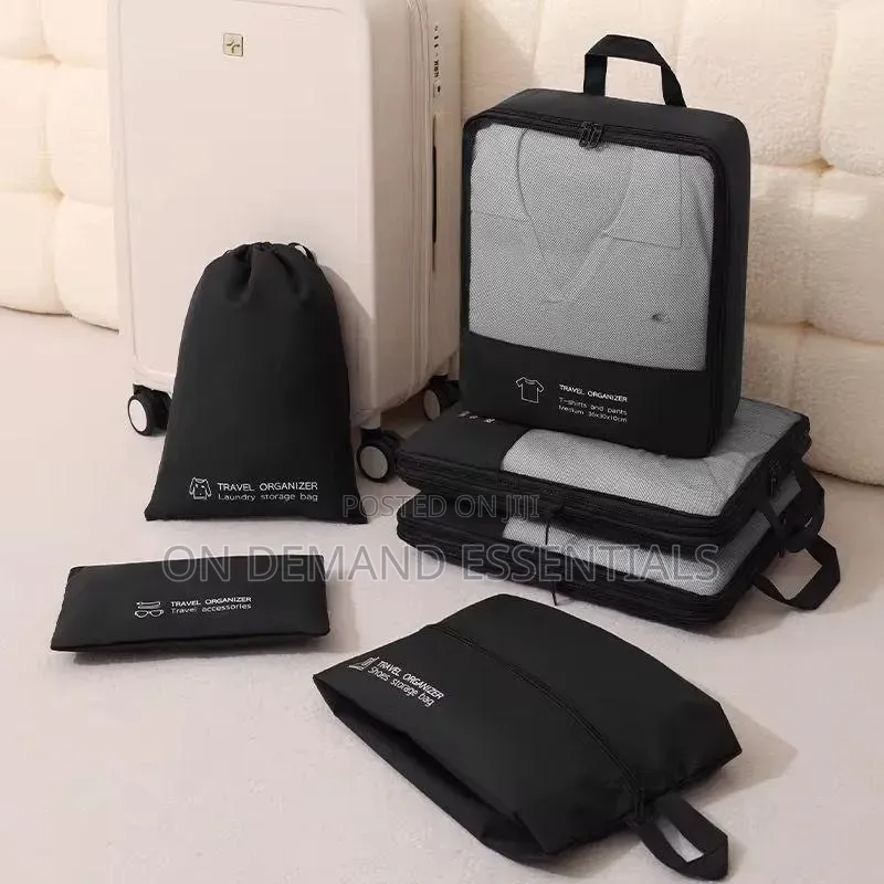 High Quality 6 PCS Set Stylish Luggage Travel Storage Bag