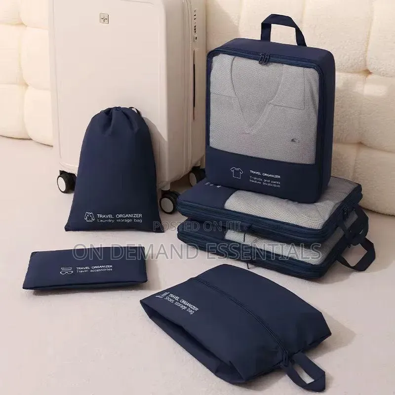 High Quality 6 PCS Set Stylish Luggage Travel Storage Bag