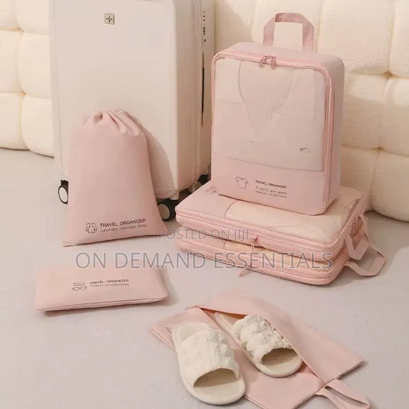 High Quality 6 PCS Set Stylish Luggage Travel Storage Bag