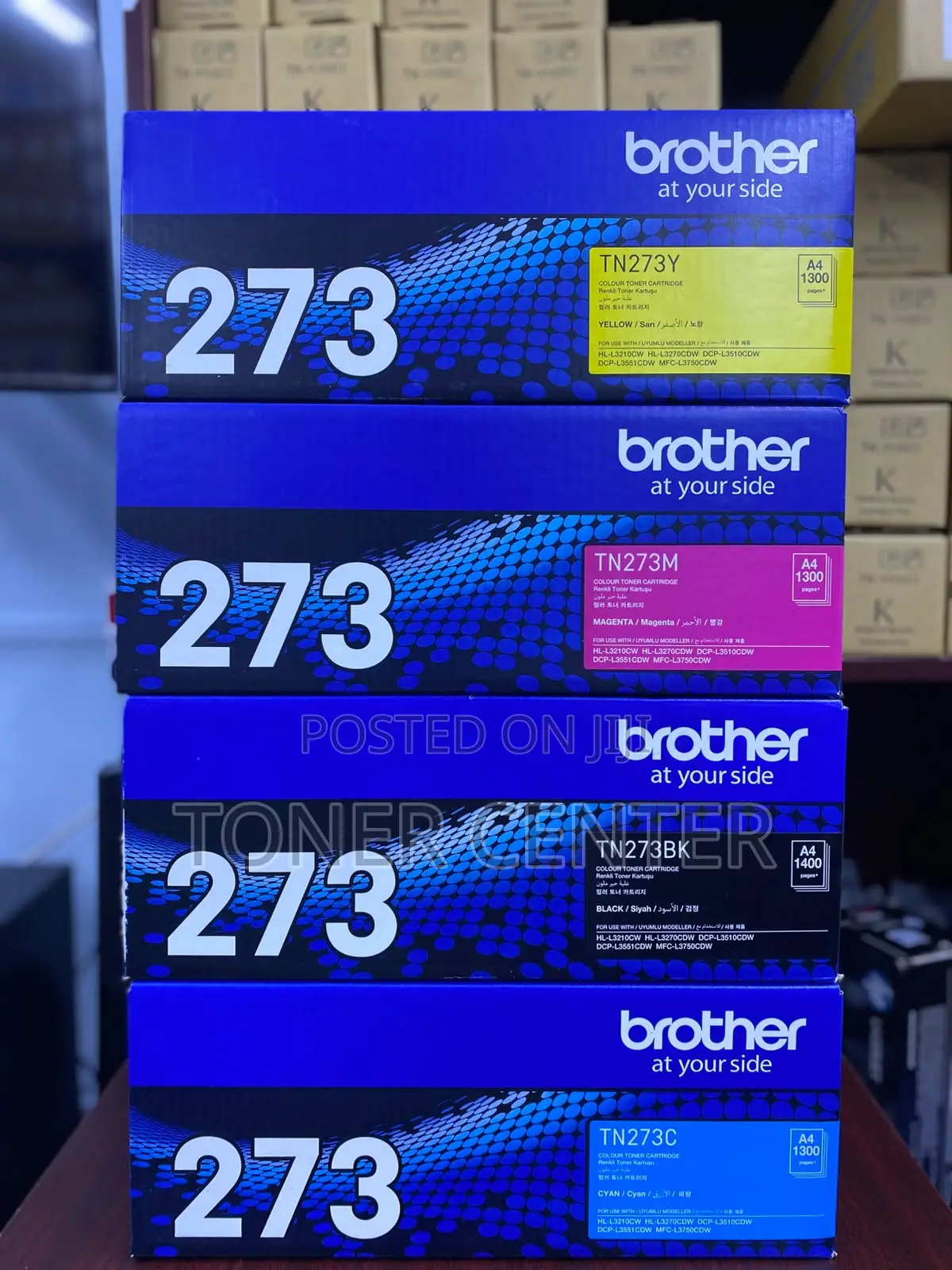 Brother TN-273 Complete Toner Set (TN-273) – High-Quality Performance