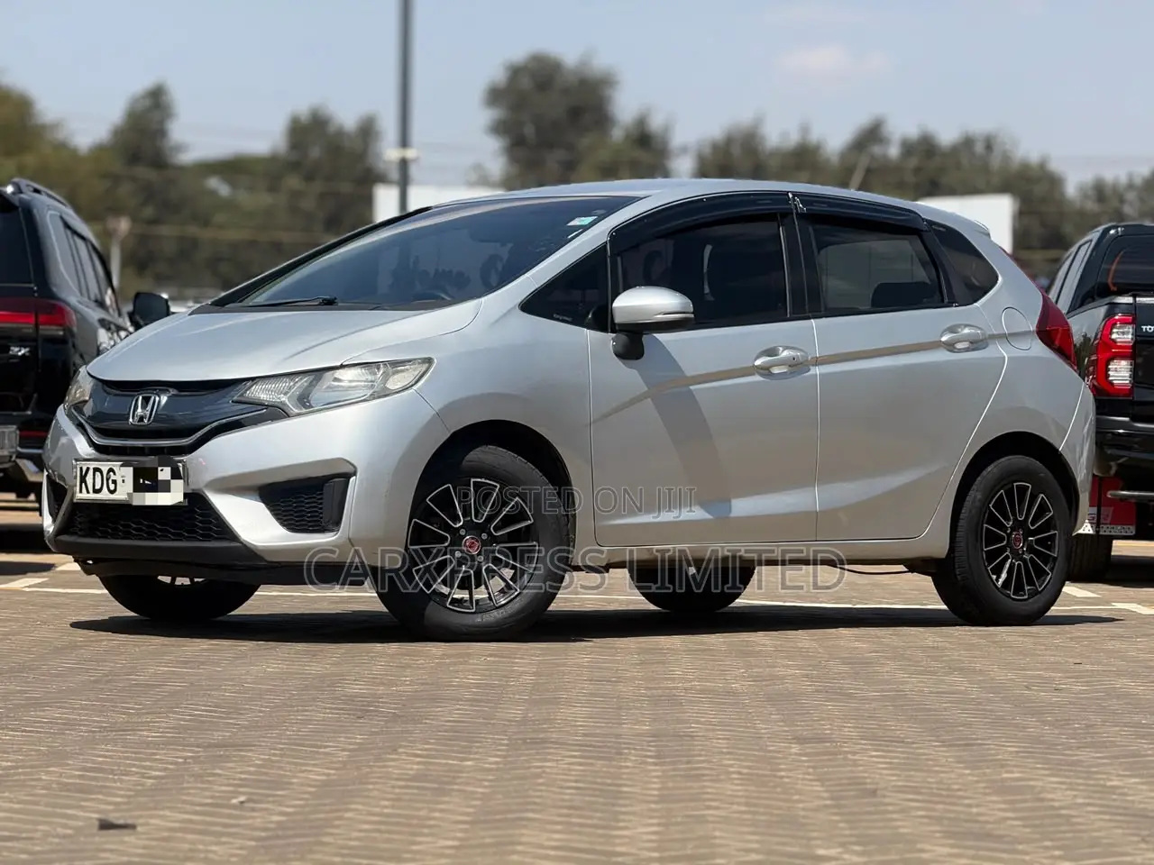 Honda Fit 2014 Silver