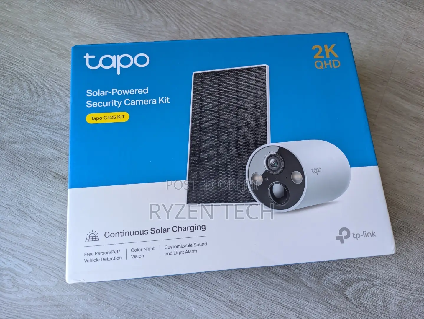 TP-Link Tapo Outdoor Solar-Powered Camera Kit - TL-TAPO C425 KIT