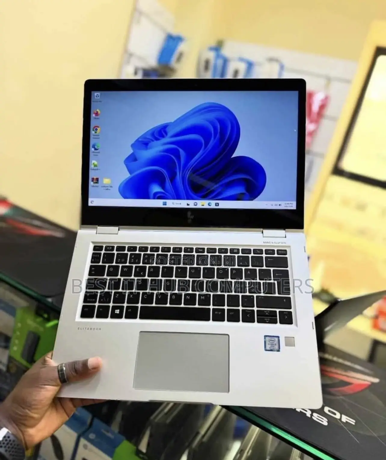 Laptop HP EliteBook x360 1030 G2 8GB Intel Core i5 SSD 256GB