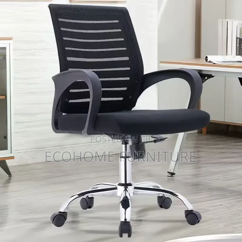 Office Chair Ergonomic Mesh Back Adjustable Swivel Chair