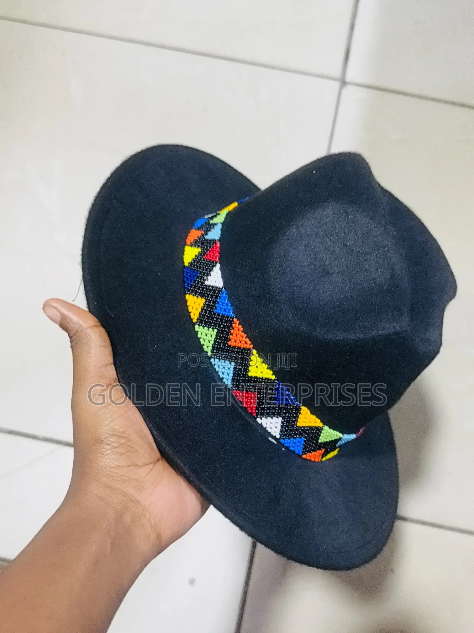 Beaded Fashionable Event Fedora Hat
