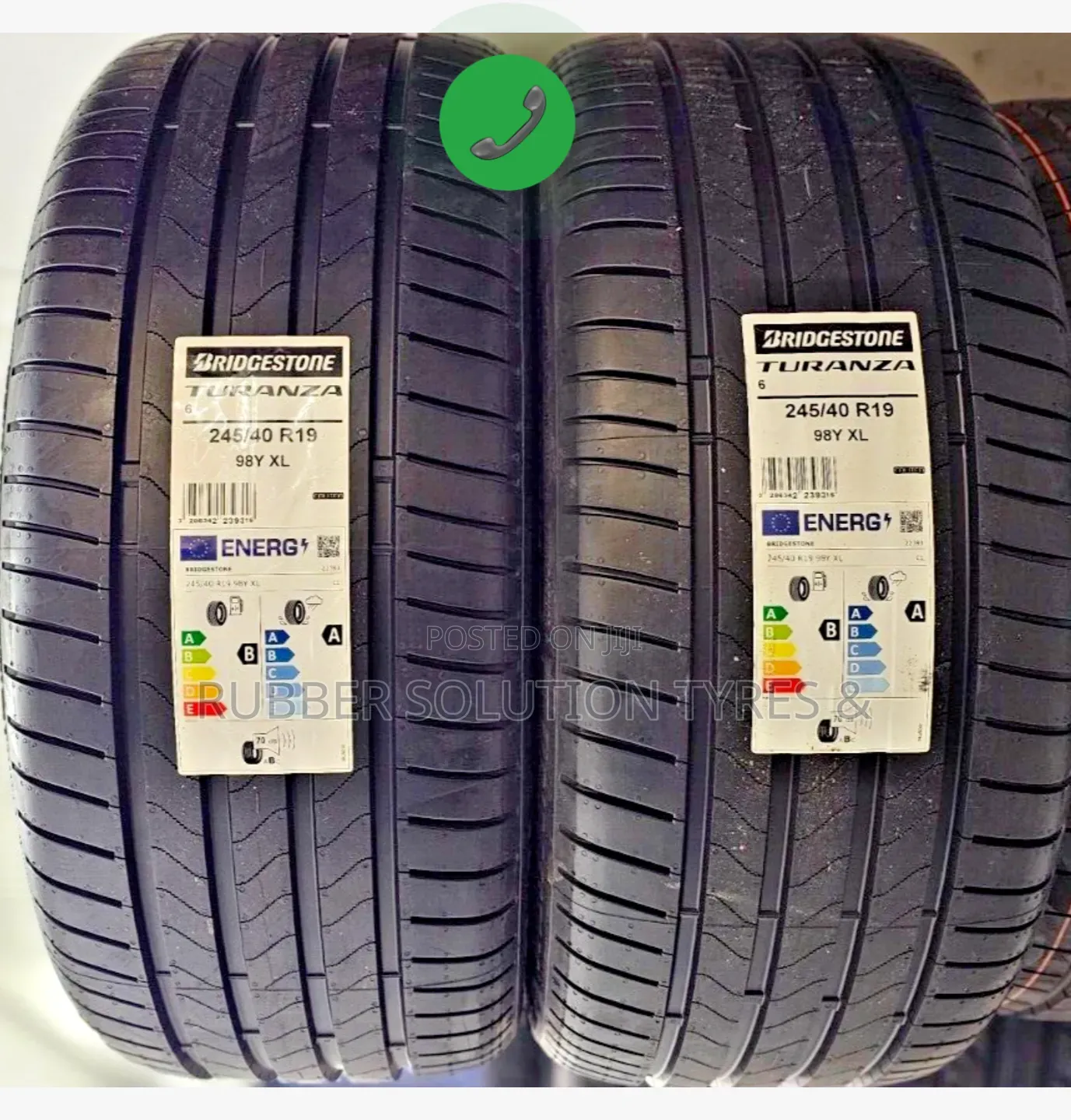 245 /40 R19 Bridgestone Tyres 98y Xl Potenza Sport