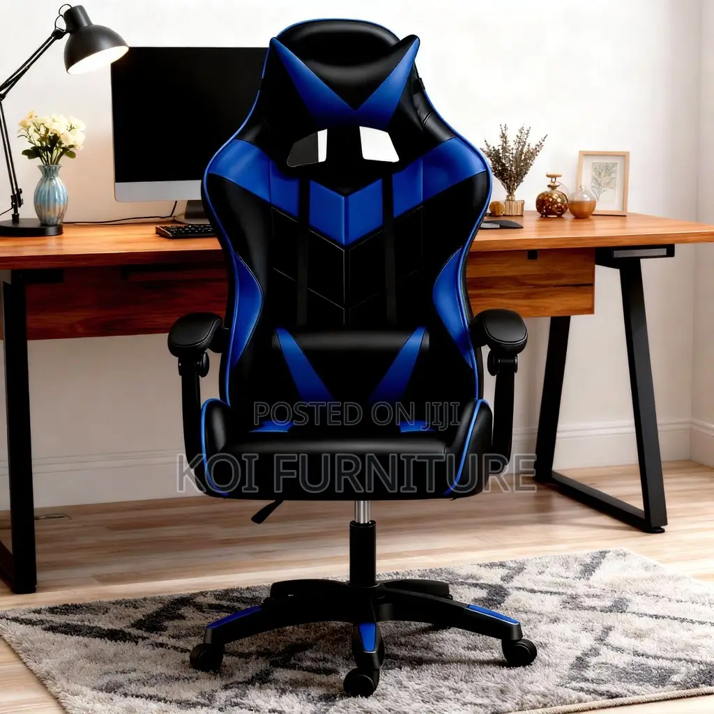 Office Chairs; Adjustable Leather Home Studios Gamers Chair