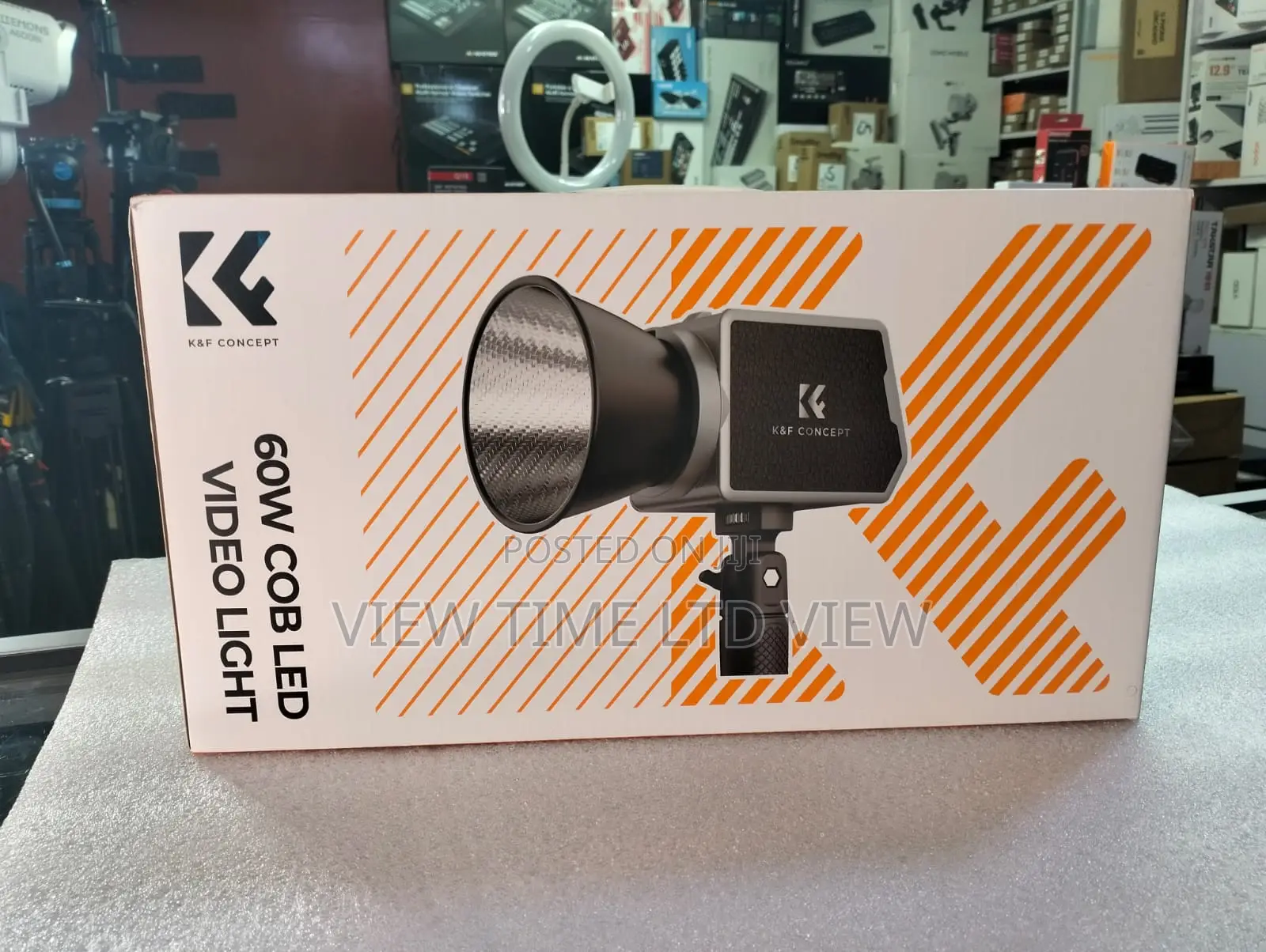 K F Concept PL-60B 60W Portable Bi-Color COB Video Light