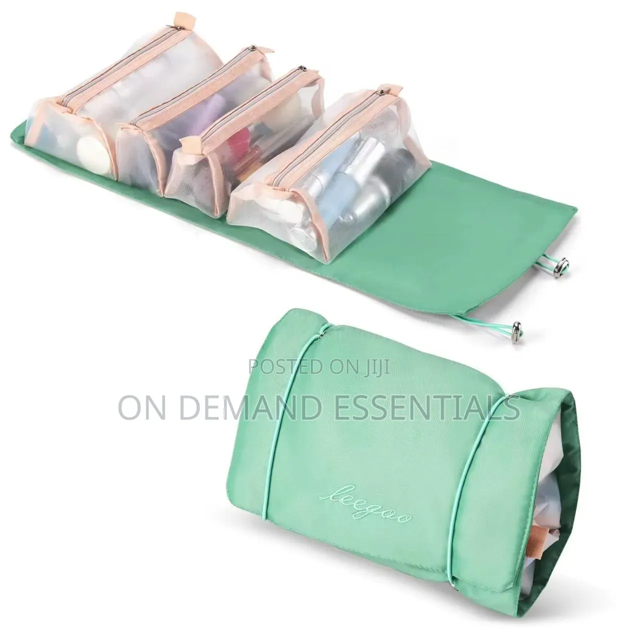 Luxury Cosmetic Bag With 4 Removable Bags