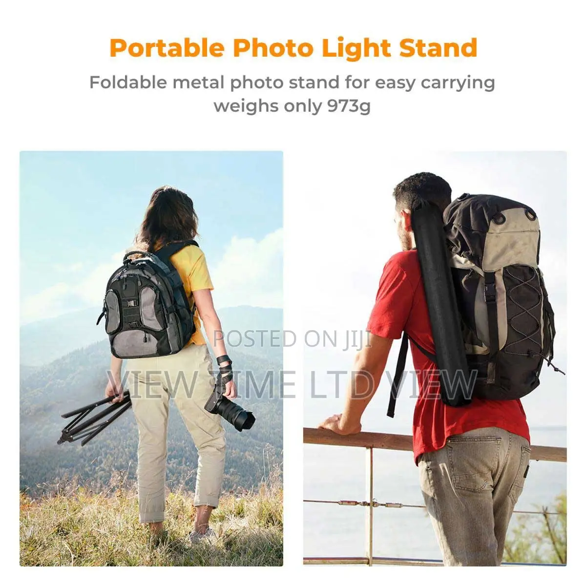K F Concept 2m Portable Photography Light Stand