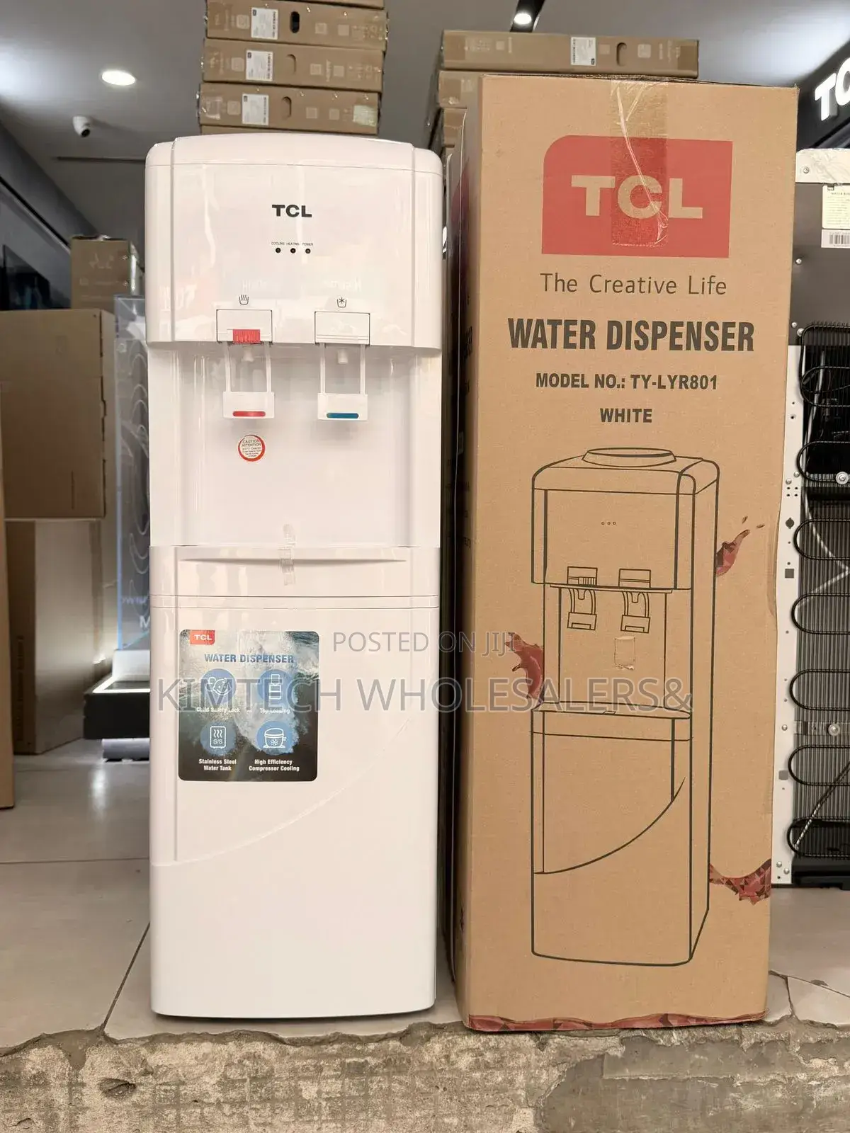 TCL Water Dispenser R801
>hot,normal Cold Water