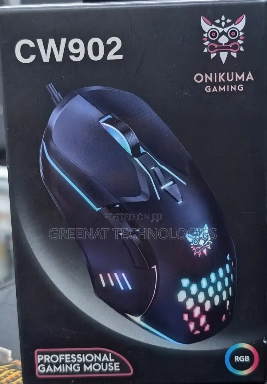 ONIKUMA CW902 Professional Gaming Mouse With RGB