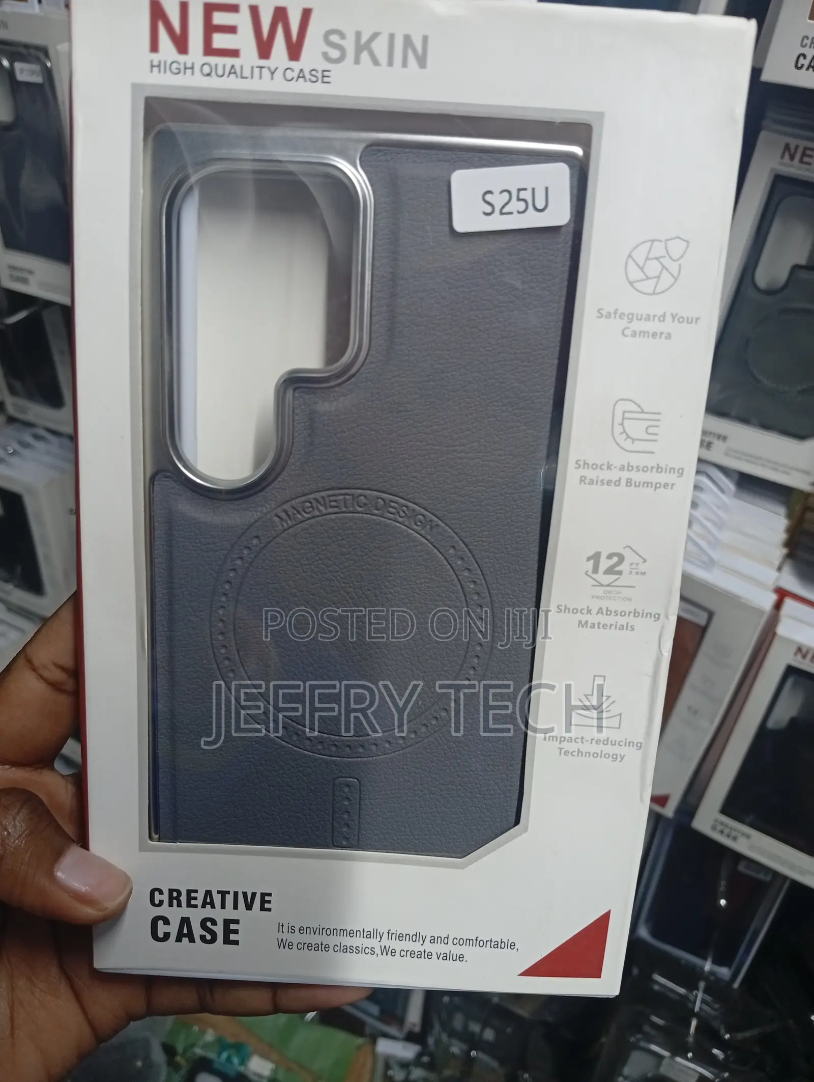 New Skin Magnetic Leather Case Is for the Samsung Galaxy S25 Ultra