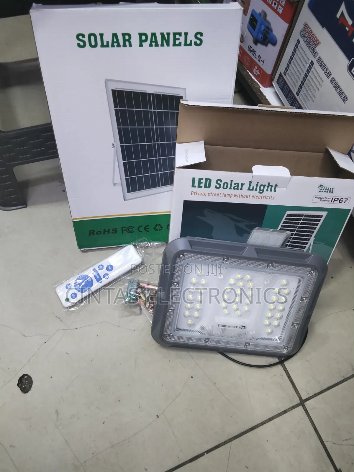 200W LED Solar Light 200W With Separate Solar Panel