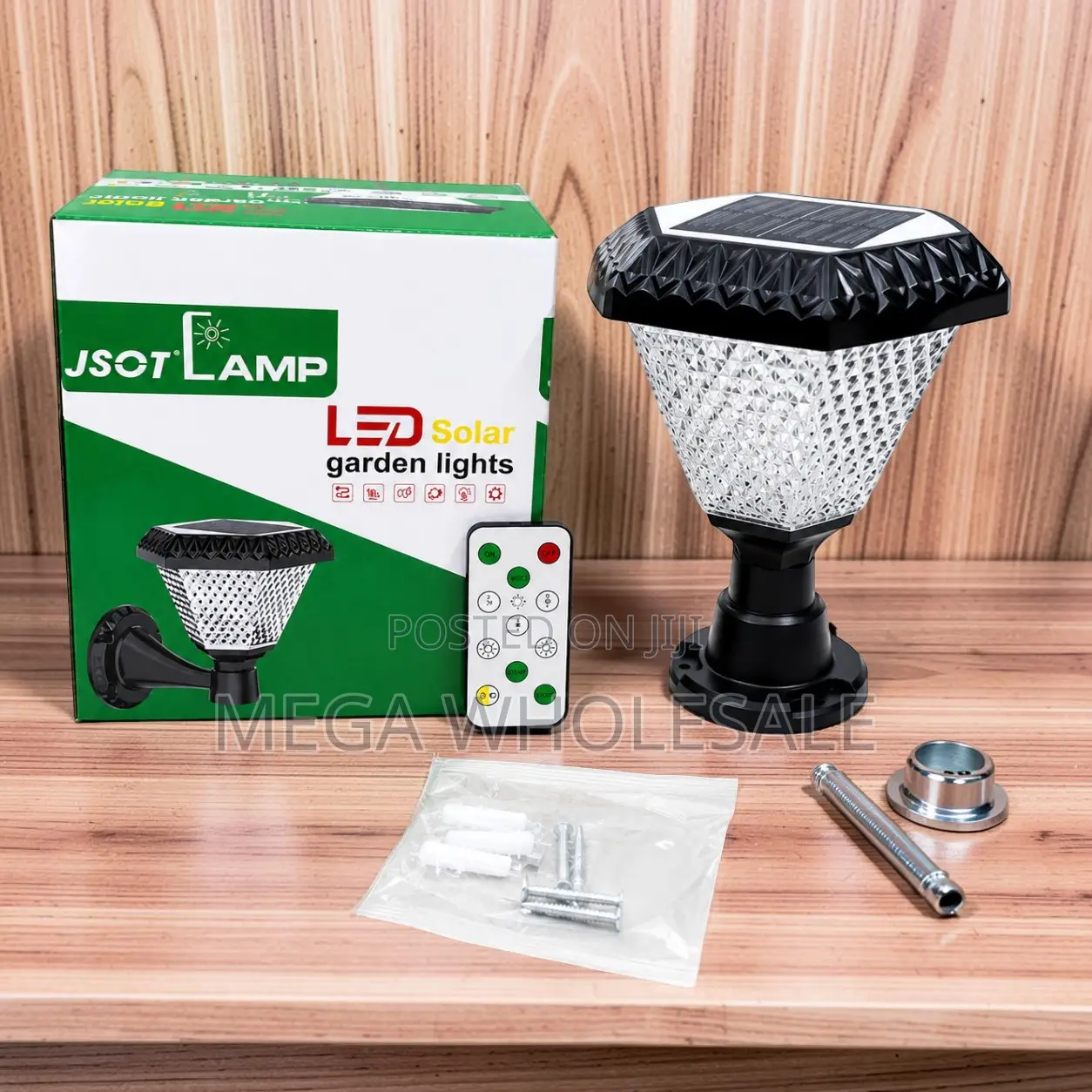 Factory Deals Bright Lighting LED Solar Garden Main GateLight Lamp