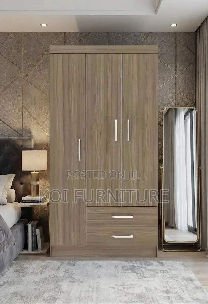 Whitish Home Bedroom Clothes Wardrobe