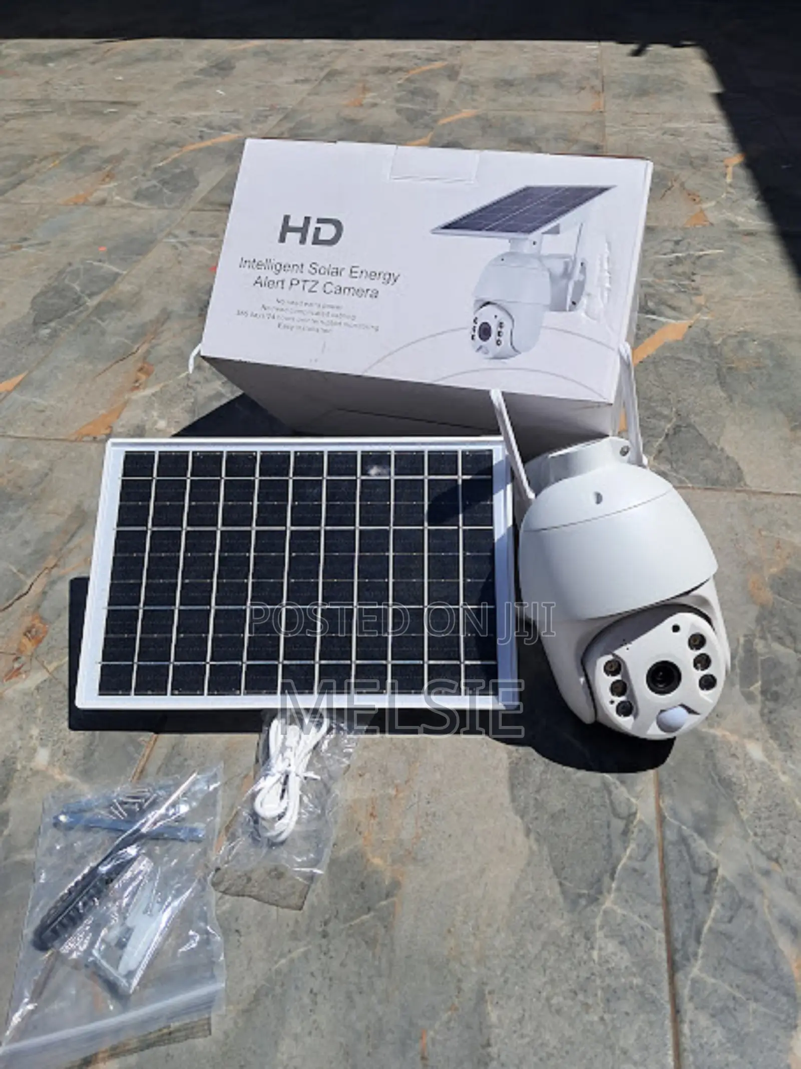 Ubox 4g Sim Card Solar PTZ CCTV Camera 4mp Hd Night Vision