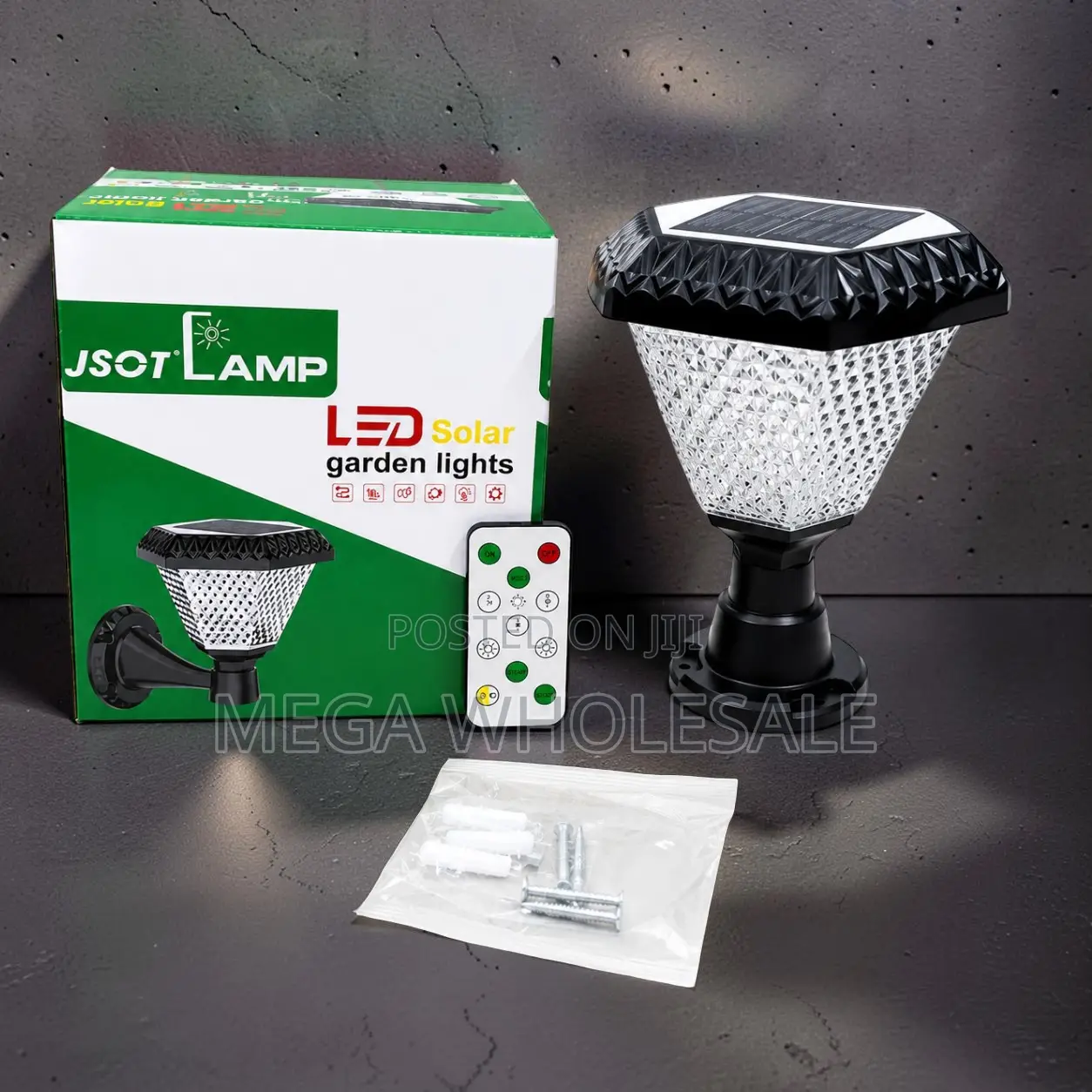 Bulk Discounts Long Lasting LED Solar Garden Main GateLight Lamp