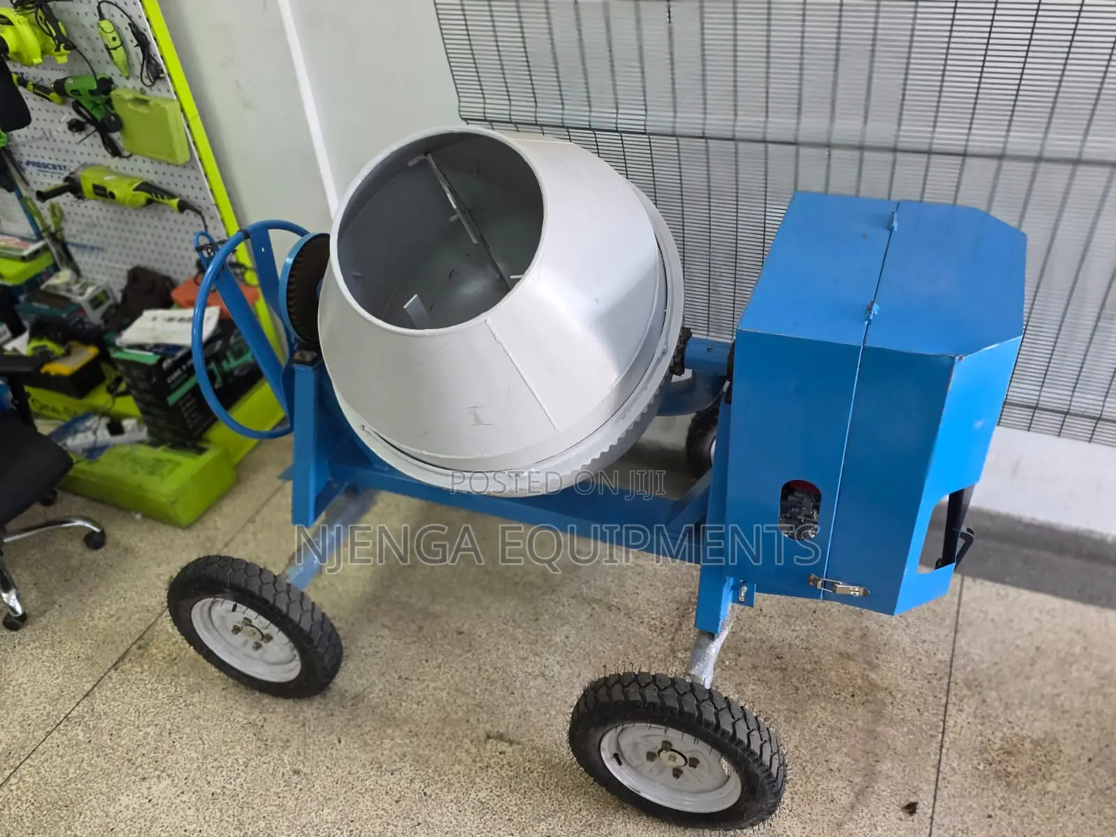 Heavy-Duty AICO 400L Concrete Mixer (7HP Engine)