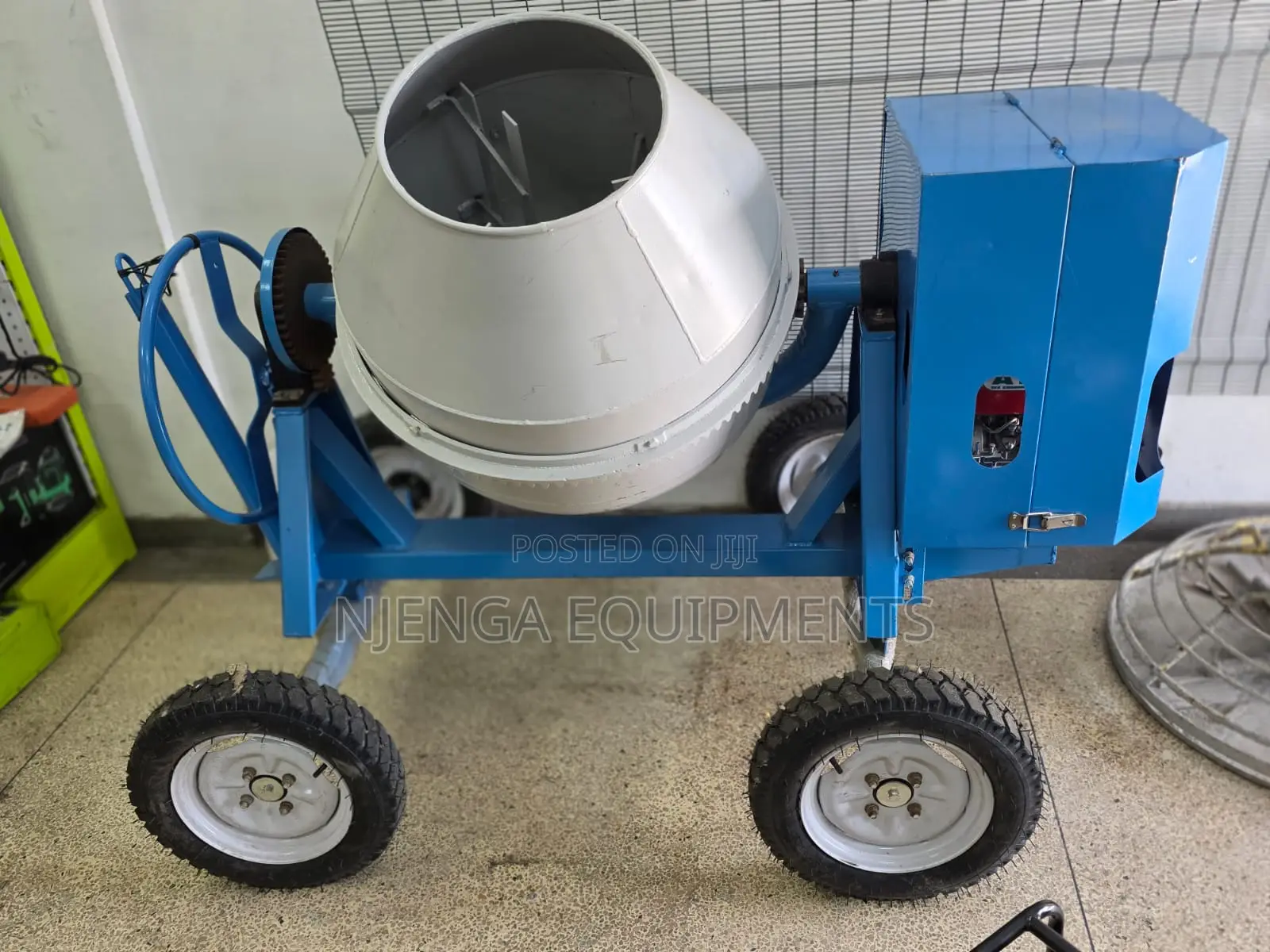 Heavy-Duty AICO 400L Concrete Mixer (7HP Engine)