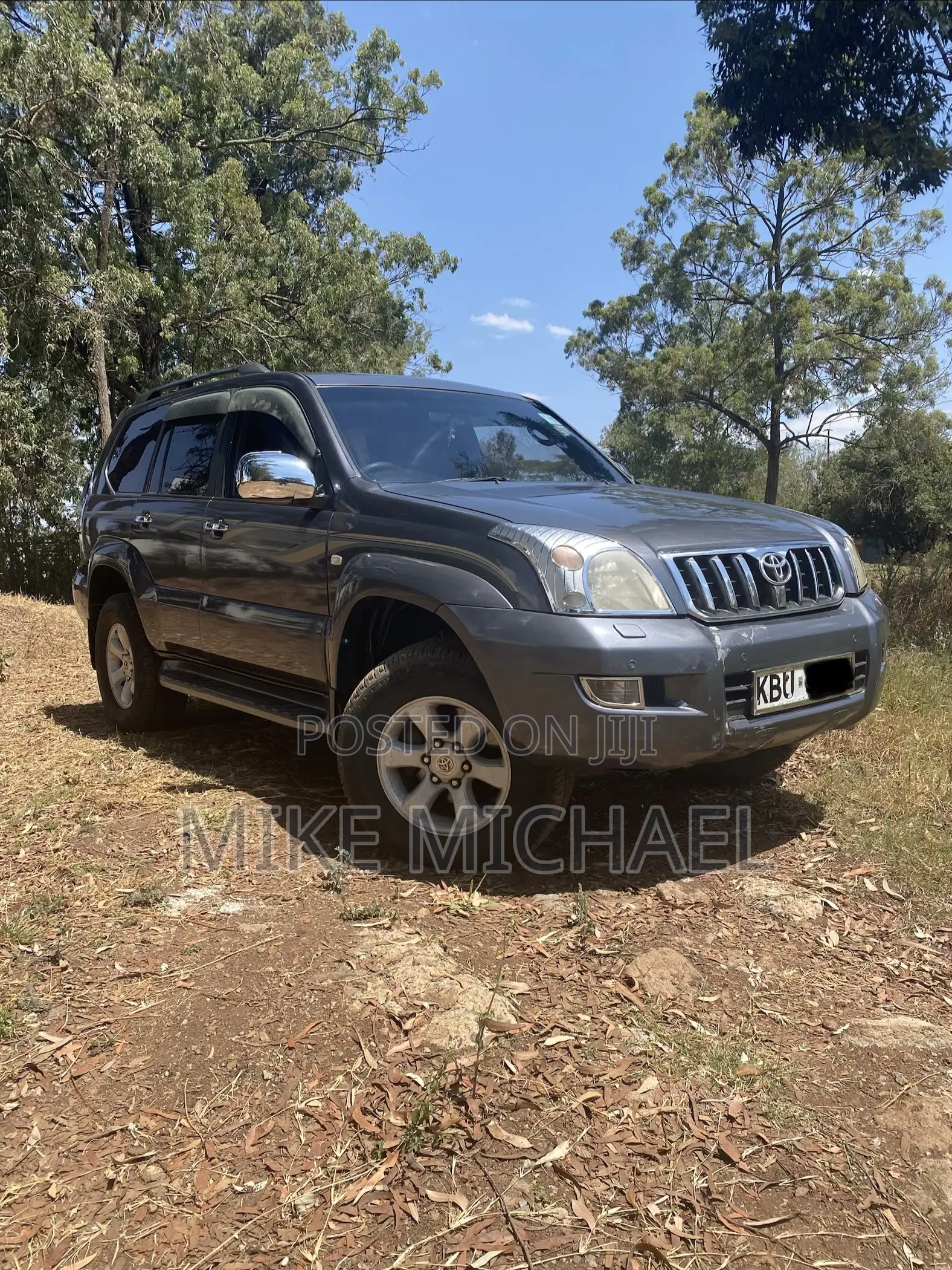 Toyota Land Cruiser Prado 3.0 D-4D 5dr 2005 Gray