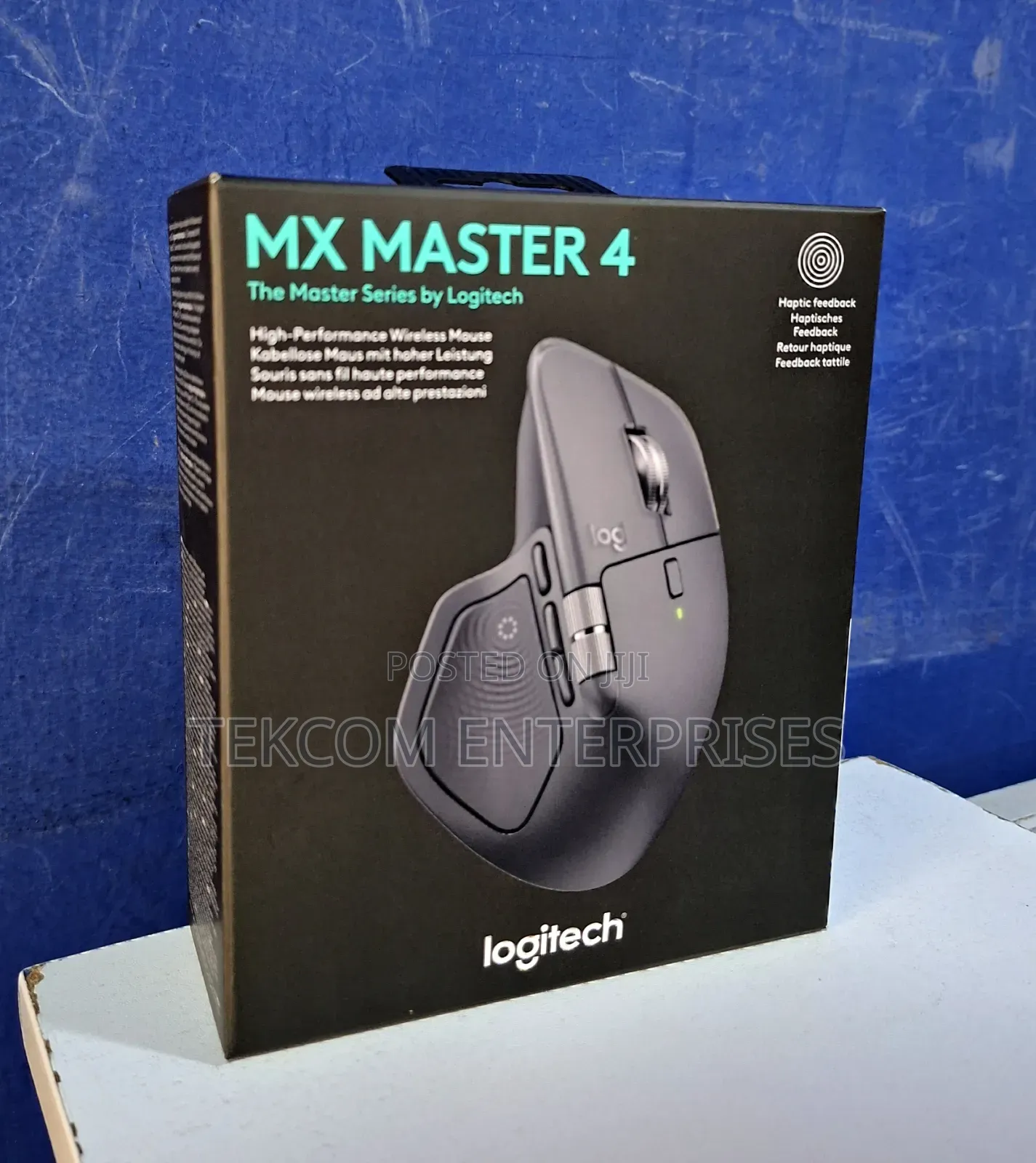 MX Master 4 Logitech Ergonomic Mouse (GRAPHITE)