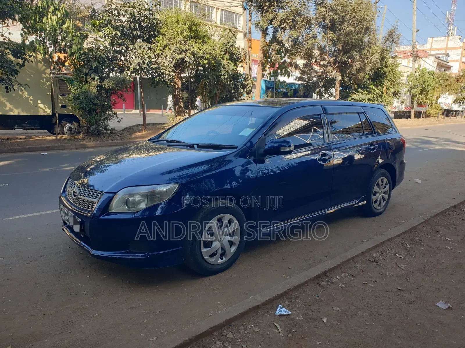 Toyota Corolla Fielder 2009 Blue