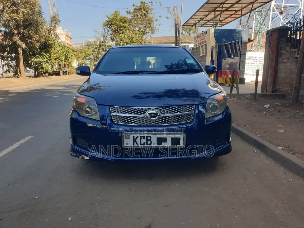 Toyota Corolla Fielder 2009 Blue