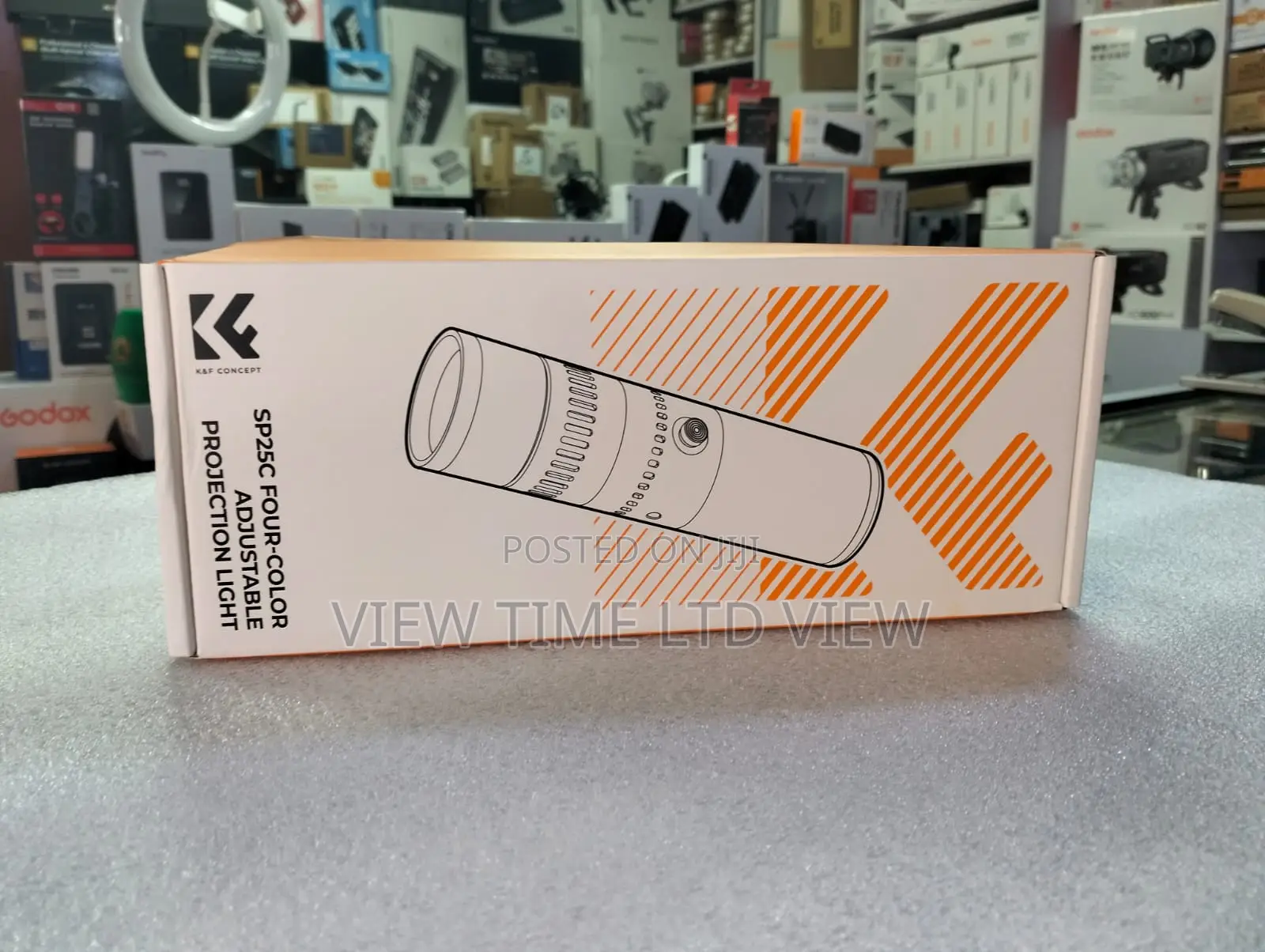 K F Concept SP25C 25W RGB Spotlight With 20 Gobos
