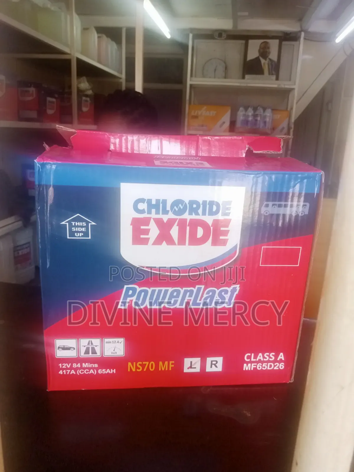 Battery Ns70 Chloride Exide