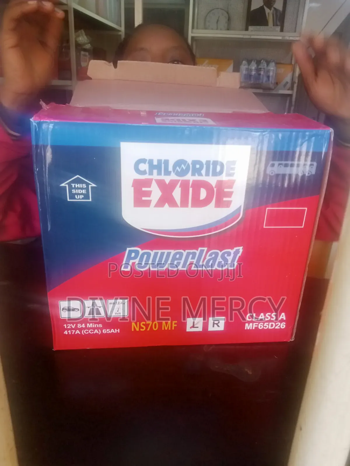Battery Ns70 Chloride Exide