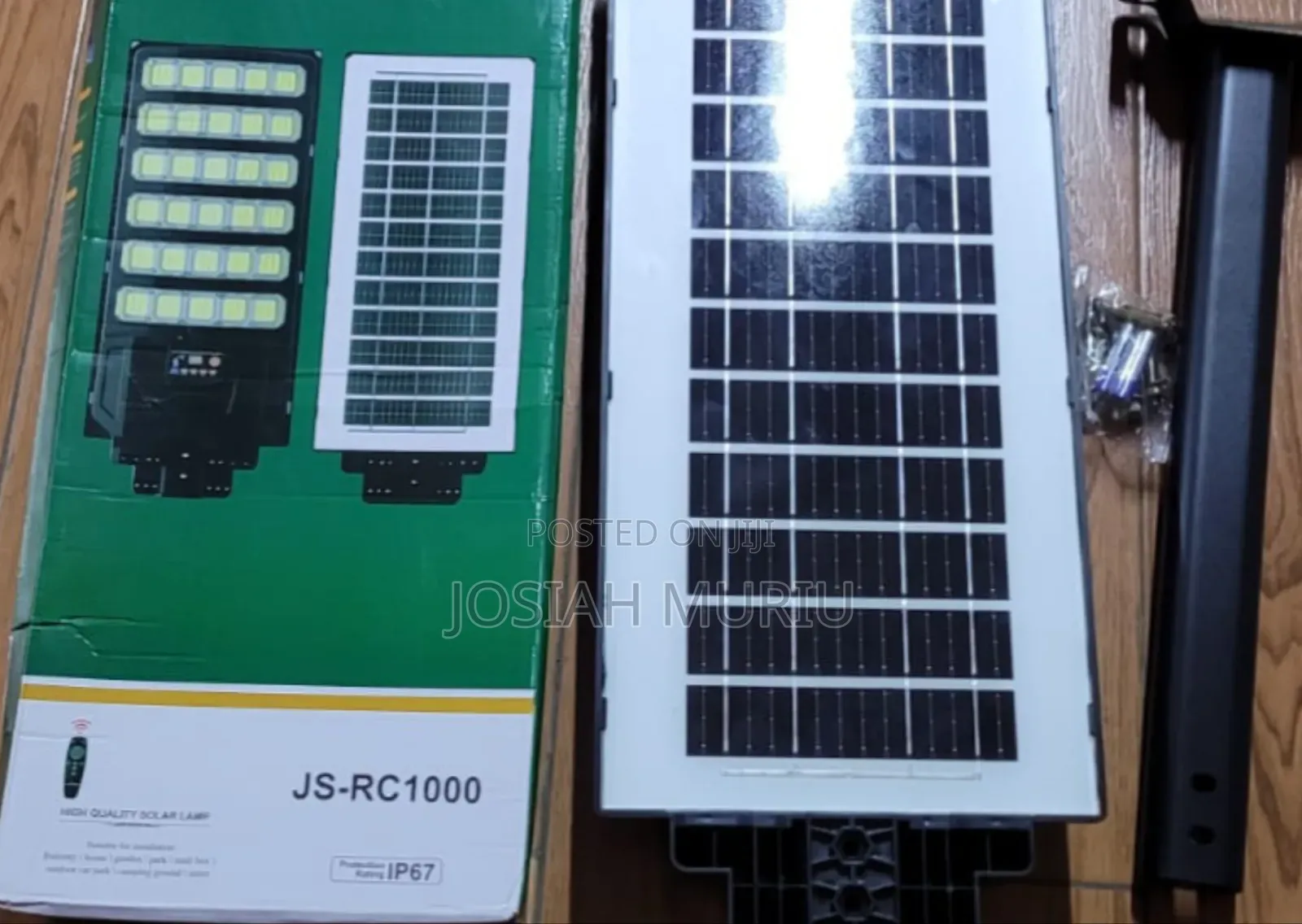 1000w Solar Streetlight Light With Integrated Solar Box
