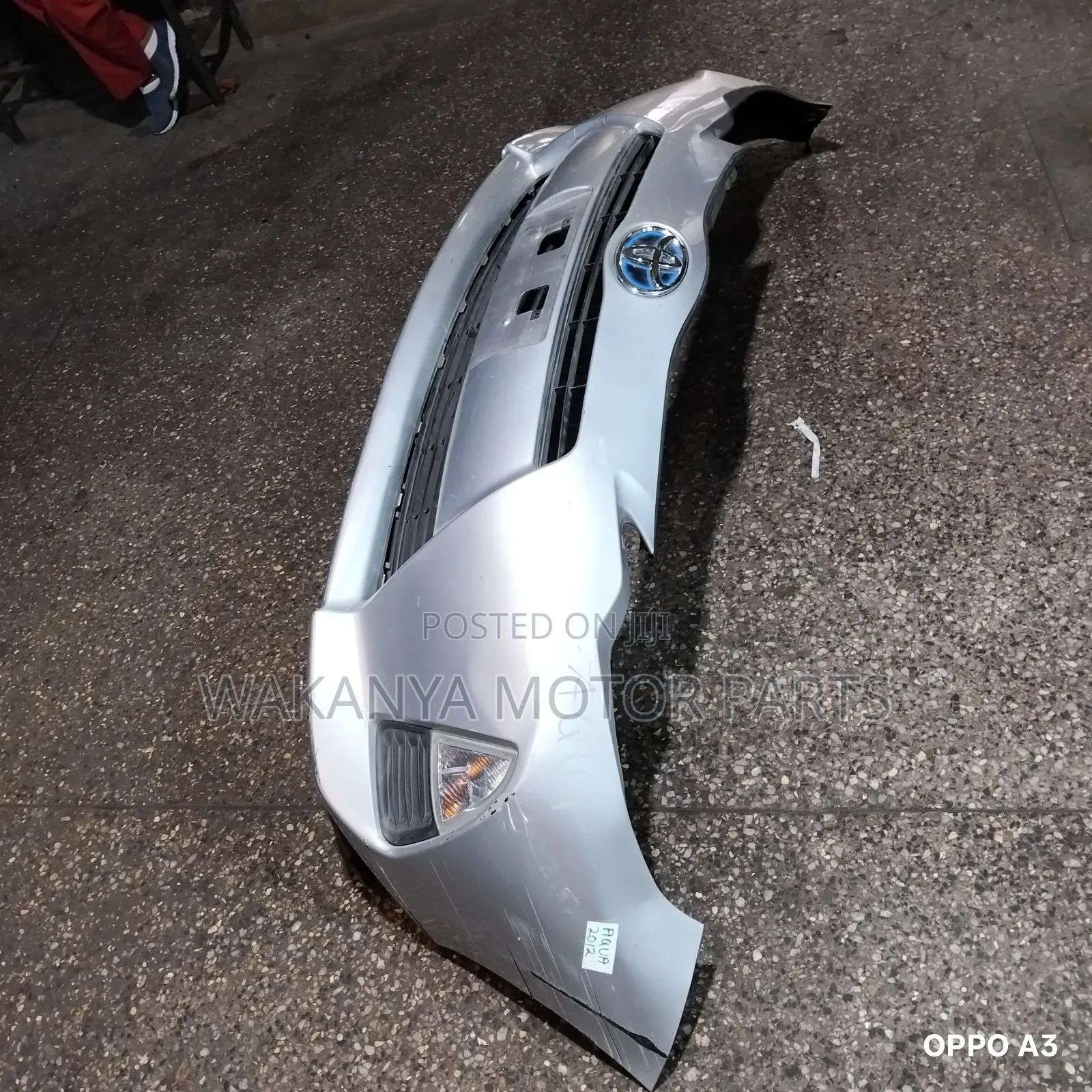 Toyota Aqua Hybrid Model 2012 Front Bumper Complete With Fog Lamps