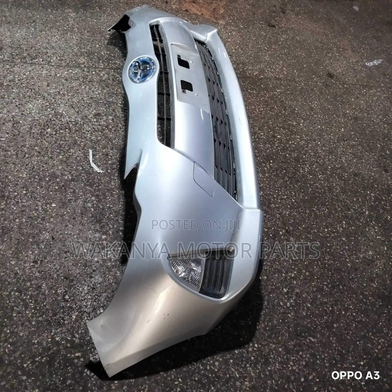Toyota Aqua Hybrid Model 2012 Front Bumper Complete With Fog Lamps