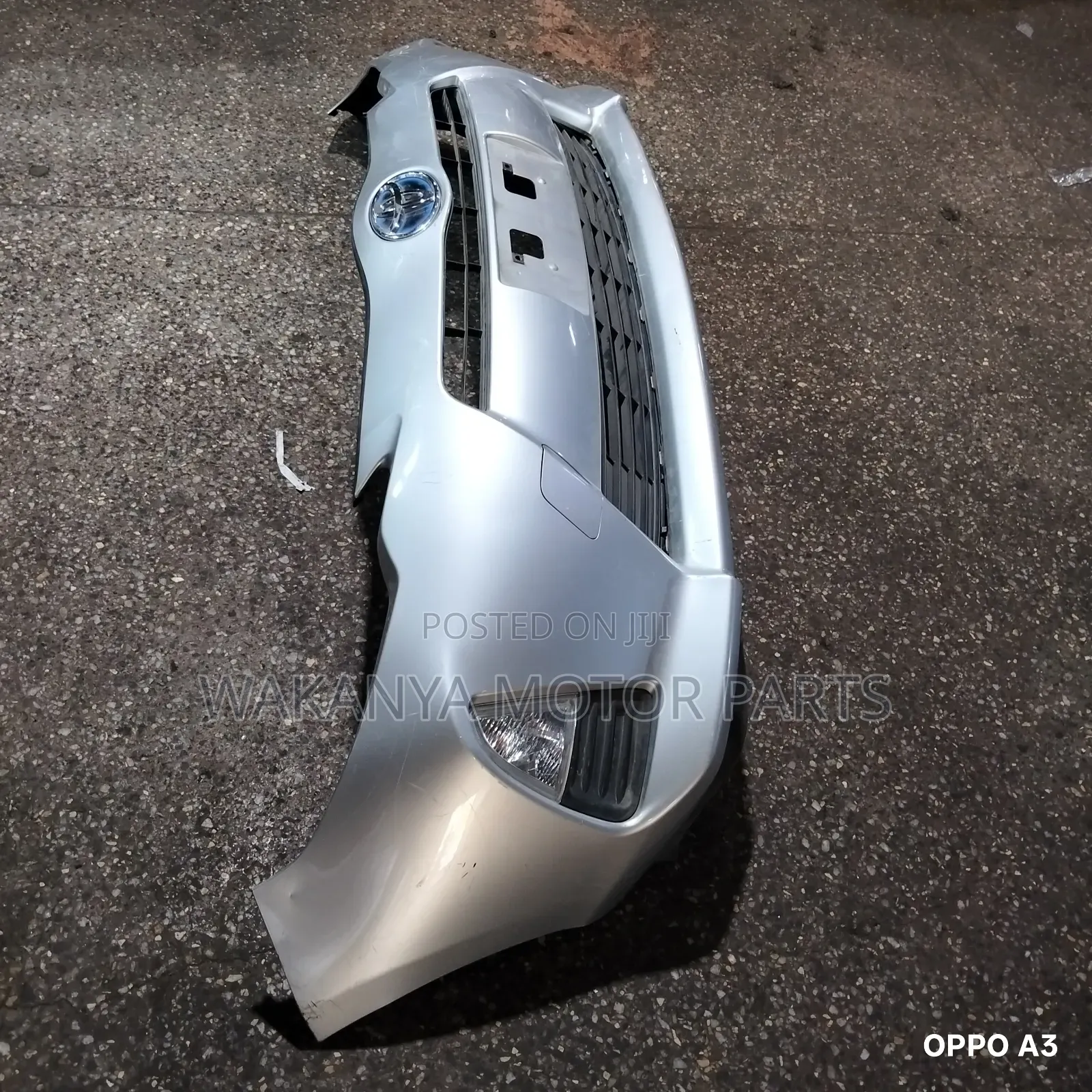 Toyota Aqua Hybrid Model 2012 Front Bumper Complete With Fog Lamps