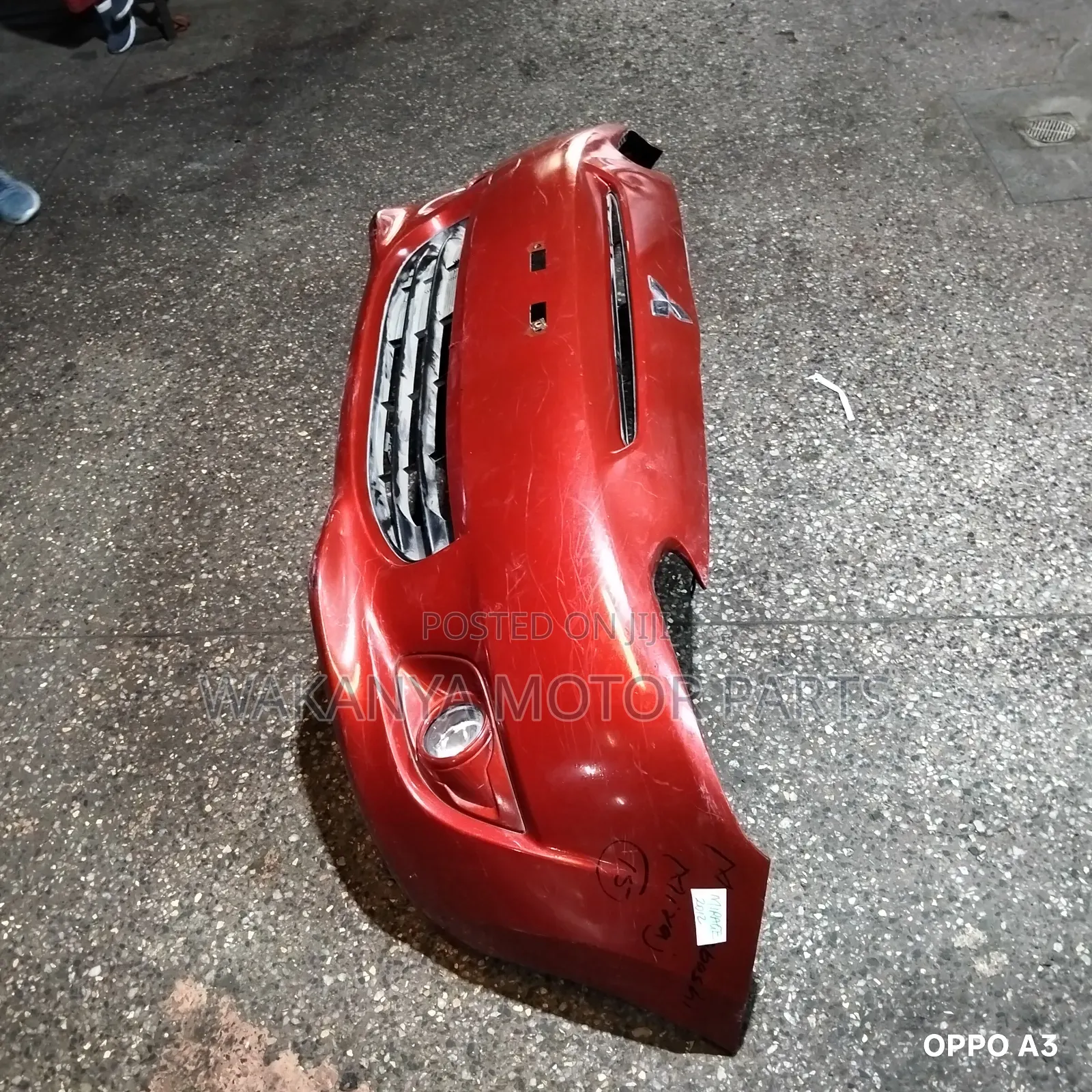 Mitsubishi Mirage Model 2012 Front Bumper Complete With Fog Lamps