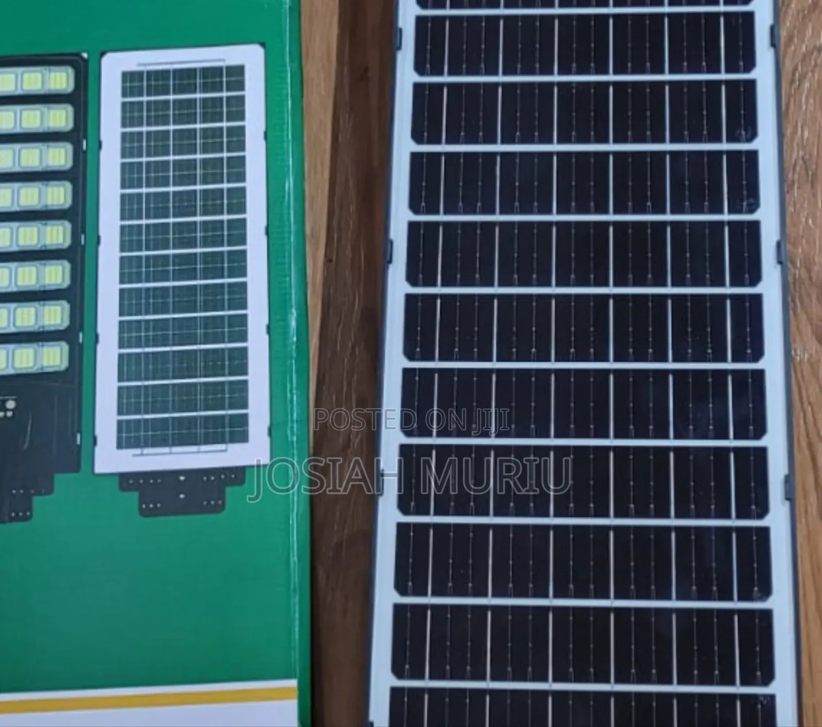 3000w Outdoor Solar Street Light With Integrated Solar Panel Box