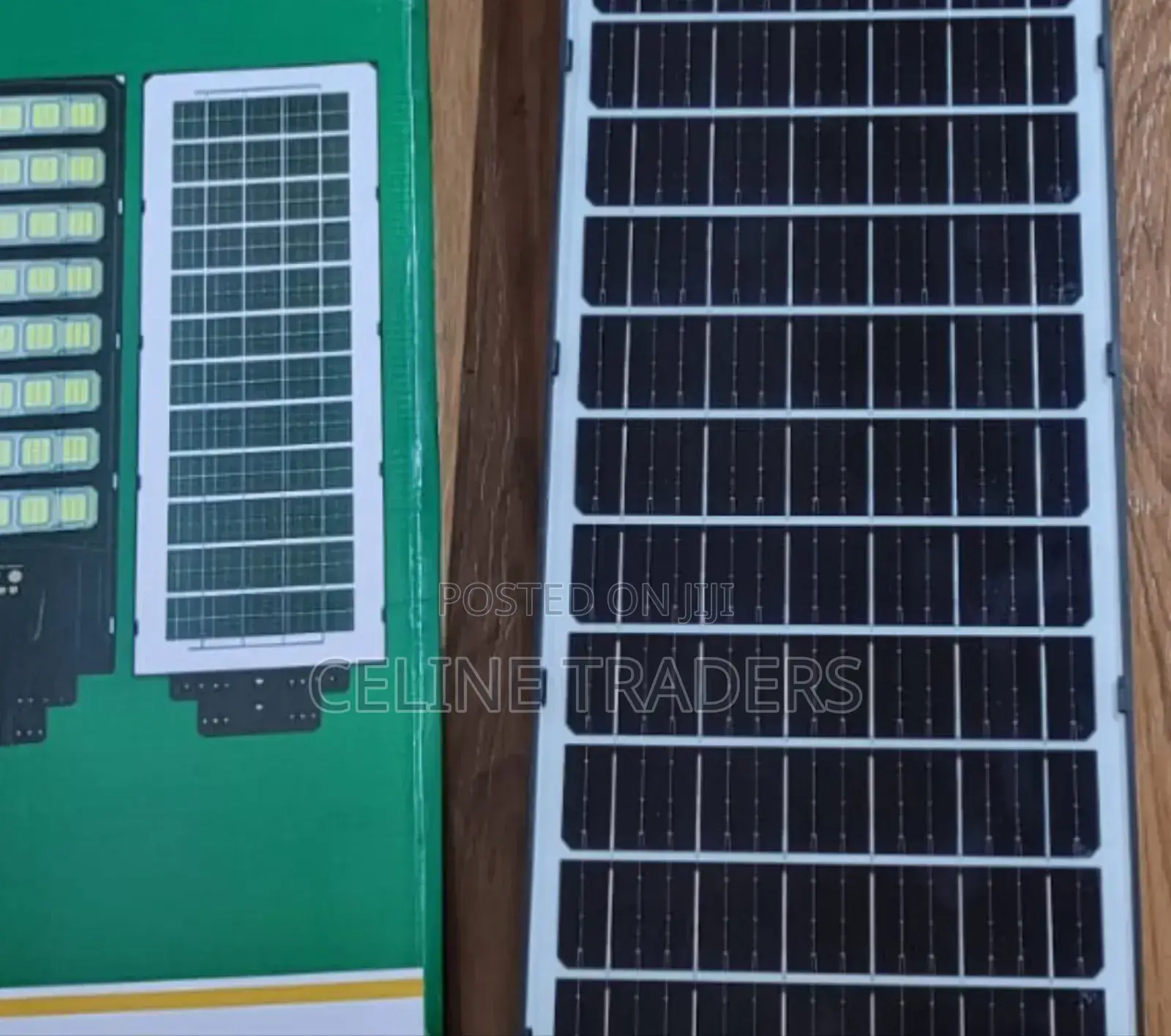 3000w Outdoor Solar Street Light With Integrated Solar Panel Box