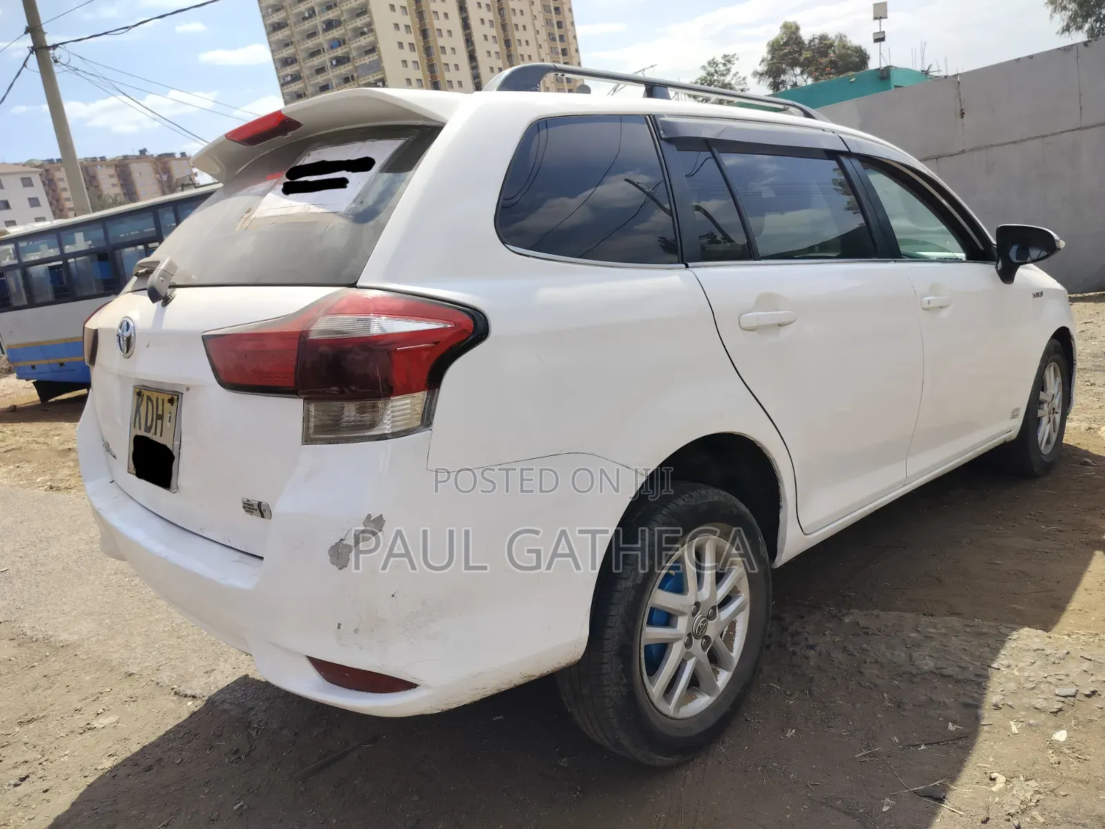 Toyota Corolla Fielder 2015 White