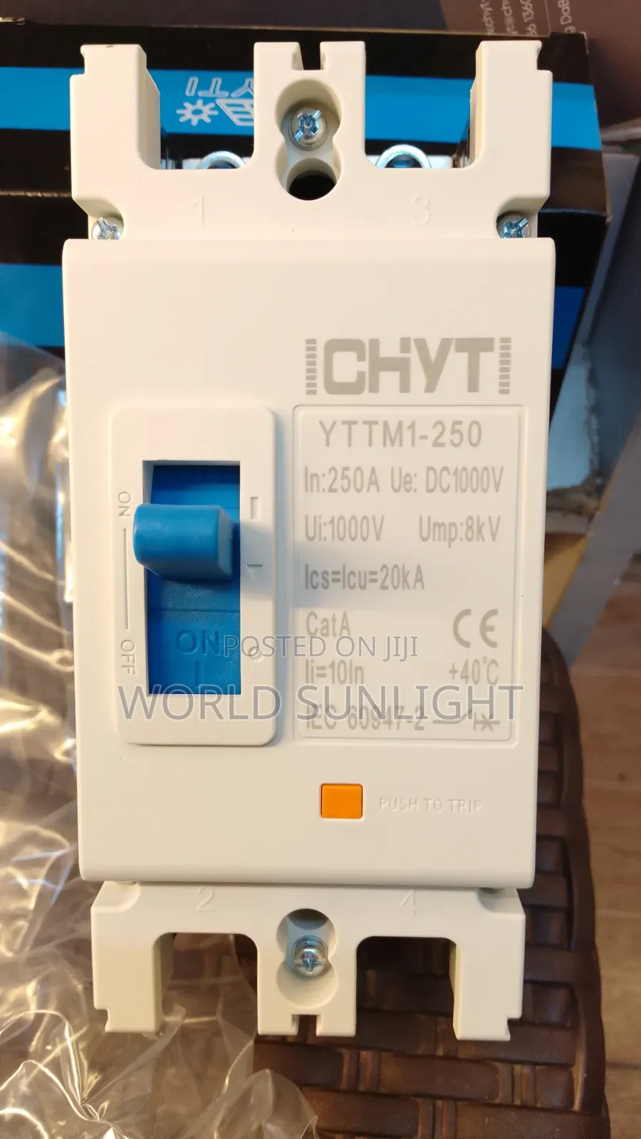 Solar Dc 2pole 250a McCb