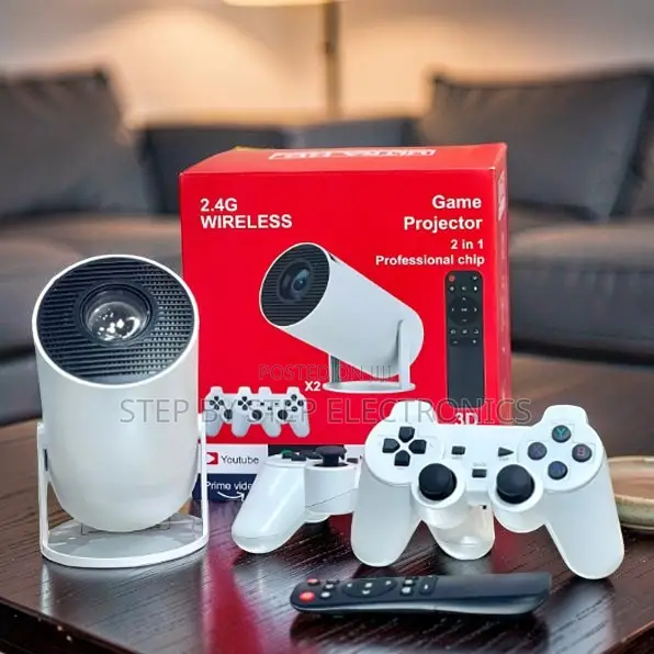 Wireless HY300 Pro+ 2 in 1 3D Game Gaming Android Projector