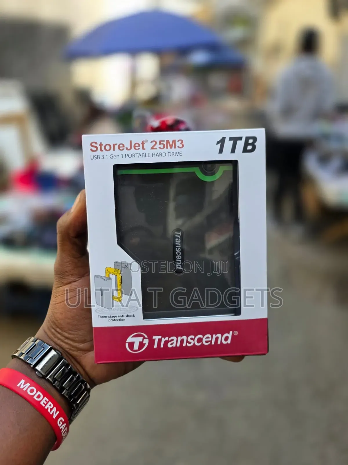 1TB Transcend External Hard Drive