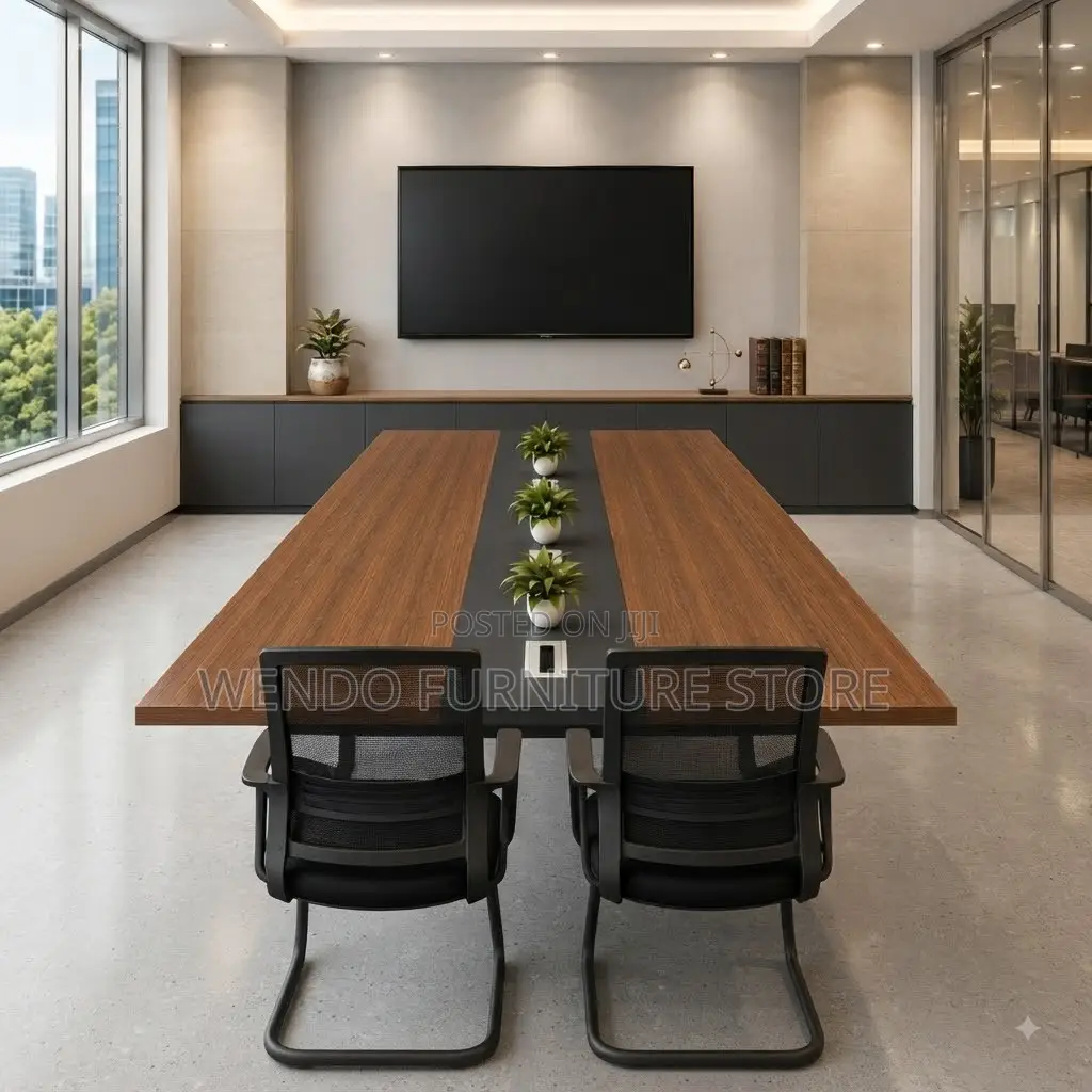 Boardroom Table; 240CM Long Conference Staff Members Boardroom Table