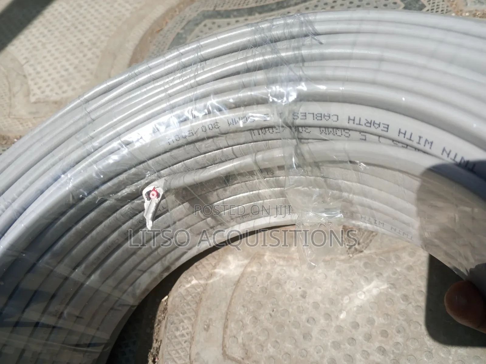 High Spend Twin Earth Electrical Cable 2x1.5mm2 – 90M