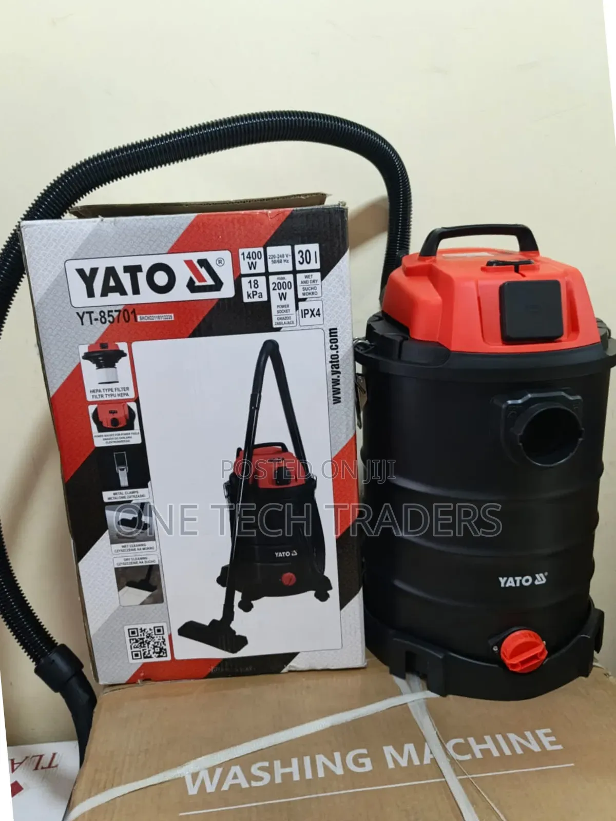 Yato 20L Vacuum Cleaner With Powerful Blower