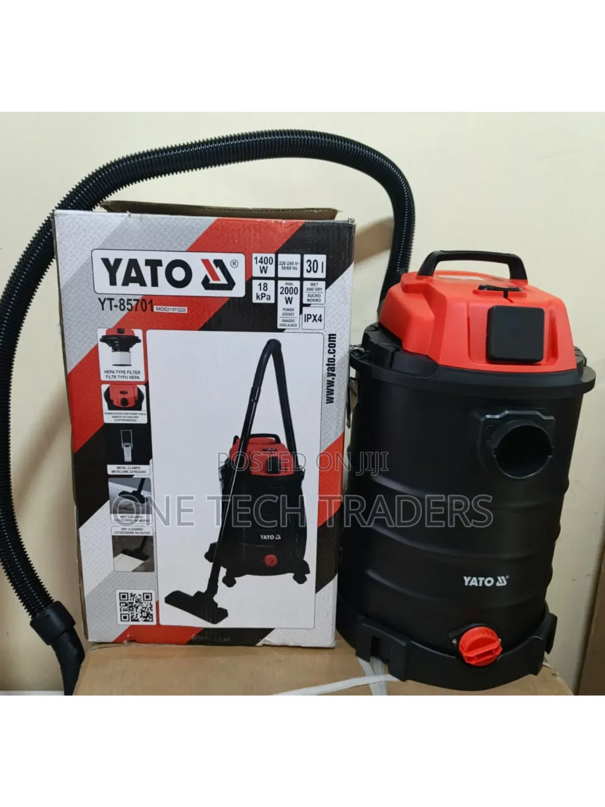 Yato 20L Vacuum Cleaner With Powerful Blower