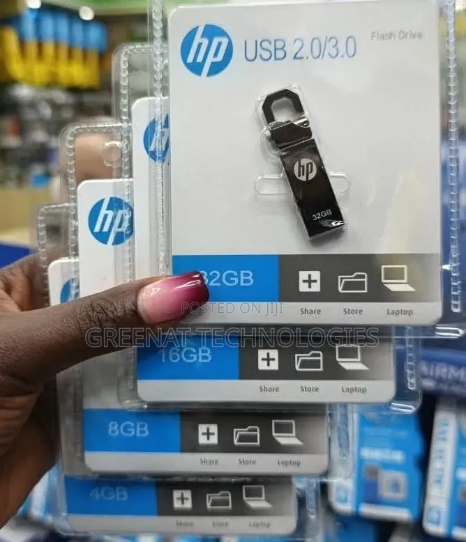 128GB HP USB 2.0/3.0 Flash Drives - High Speed