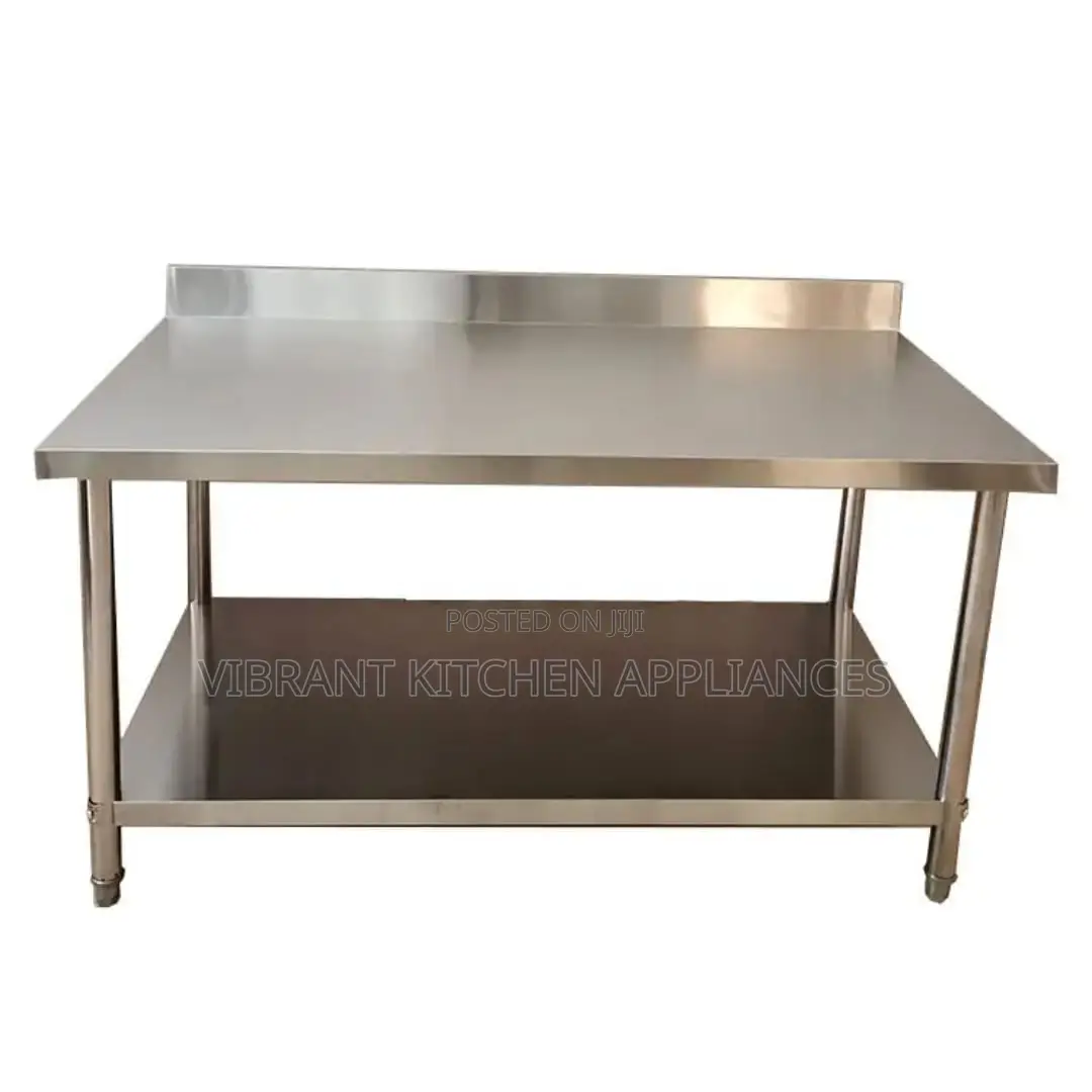 4ft Stainless Steel Island Table