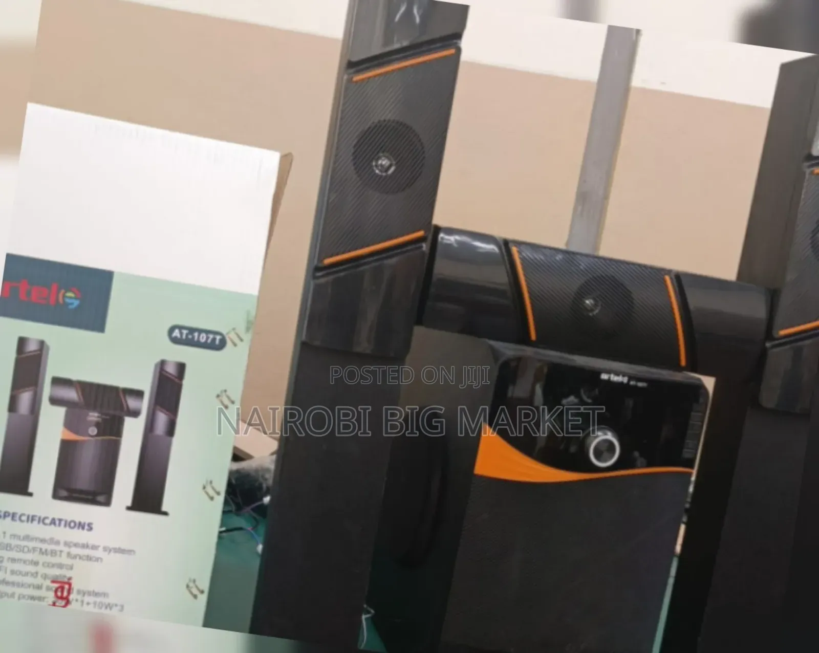 Artel AT-107 Tallboys Multimedia Speaker System